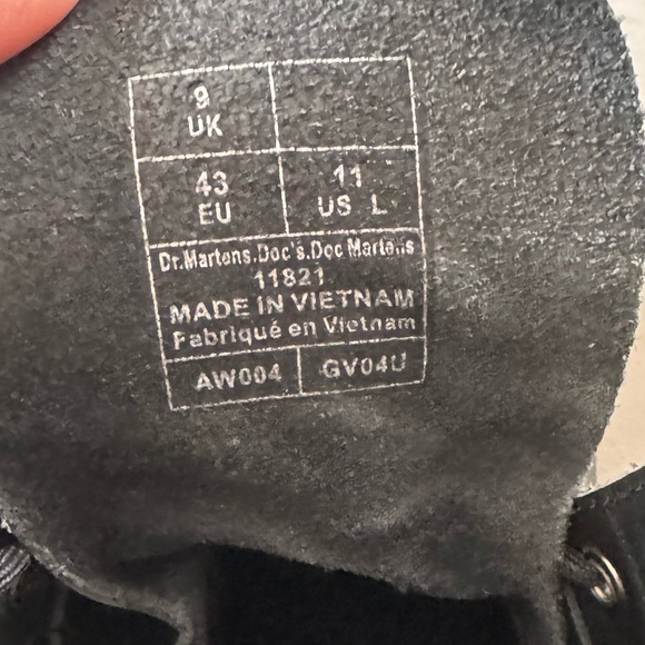 Dr. Martens Black Leather Footwear - Picture 4 of 8